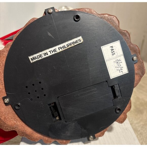 Telco Sleeping Santa Claus by a Tree With Dec 26 Sign 10" Tall 1989 Vintage READ - Picture 9 of 10